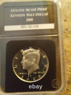 2 Kennedy Half Dollar High Grade Proofs. 90% Silver