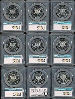 (36) Coins! 1977-S To 2011-S Proof Kennedy Half Dollars All PCGS PR70DCAM