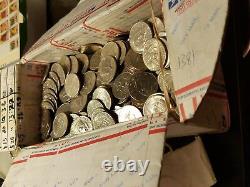 500 Circulated Kennedy Half Dollars ($250 Face) Random Dates & Mint Marks Denver