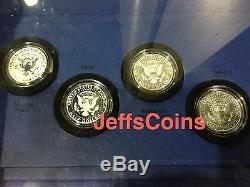 50th Anniversary Kennedy 2014 P D S W Half Dollar 90% Silver 4 Coin Set K13