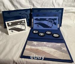 50th Anniversary Kennedy Half Dollar Silver Coin Collection with OGP and COA
