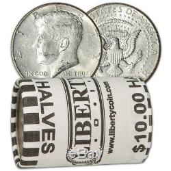 90% Silver 1964 Kennedy Half Dollars Roll of 20 $10 Face Value