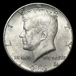 90% Silver Kennedy Half Dollar 20-Coin Roll Avg Circ (P & D) SKU #5298