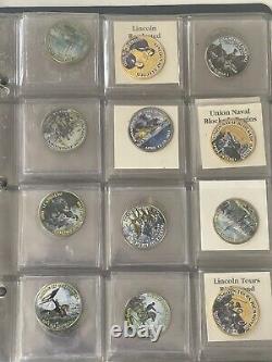 92 Total Coins. U. S. War memorabilia coins. Kennedy Half Dollar