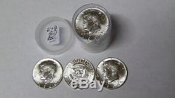 BU Roll 1964-D Kennedy Silver Half Dollars 20 Uncirculated 90% Silver Coins