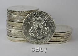 BU Roll of 20 1964 Kennedy Half Dollar 90% Silver Coins