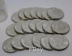 BU Roll of 20 1964 Kennedy Half Dollar 90% Silver Coins