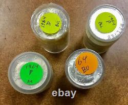 BU Roll of 20 1964 Kennedy Half Dollar 90% Silver Coins P or D available