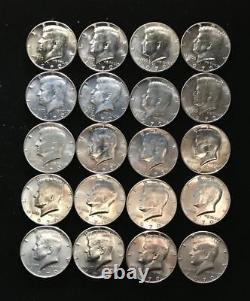 BU Roll of 20 1970-D Kennedy Half Dollars Low, Low Mintage m