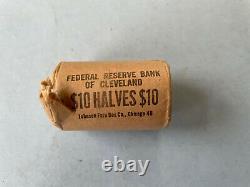 Bank Roll of 20 1964-P Kennedy Half Dollars 90% Silver BU 6