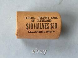 Bank Roll of 20 1964-P Kennedy Half Dollars 90% Silver BU 7