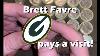 Brett Favre Pays A Visit Coin Roll Hunting Half Dollars