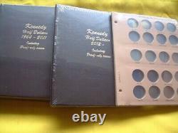 COMPLETE DANSCO SET KENNEDY HALF DOLLAR ALBUMS 1964-2026 WithPROOFS NO COINS