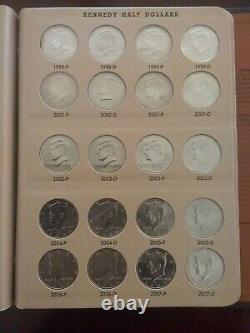 COMPLETE SET DANSCO KENNEDY HALF DOLLAR 1964 2012 P & D COLLECTION 90 coins