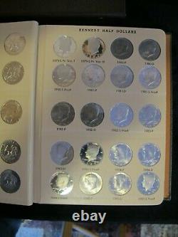 Complete Kennedy Half Dollar Collection 1964-2020 Uncirculated/clad/silver Proof