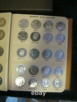 Complete Kennedy Half Dollar Collection 1964-2020 Uncirculated/clad/silver Proof