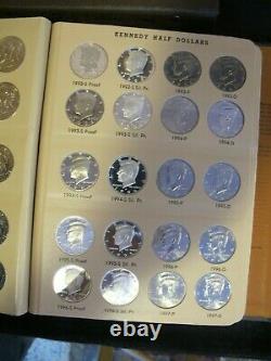 Complete Kennedy Half Dollar Collection 1964-2020 Uncirculated/clad/silver Proof