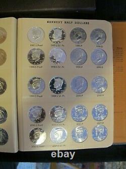 Complete Kennedy Half Dollar Collection 1964-2020 Uncirculated/clad/silver Proof