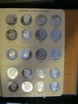 Complete Kennedy Half Dollar Collection 1964-2020 Uncirculated/clad/silver Proof