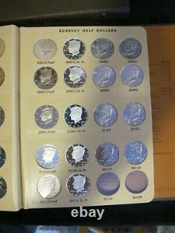 Complete Kennedy Half Dollar Collection 1964-2020 Uncirculated/clad/silver Proof