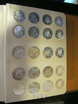 Complete Kennedy Half Dollar Collection 1964-2020 Uncirculated/clad/silver Proof