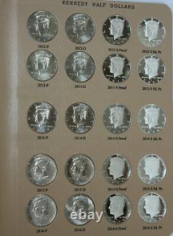 Complete Set PDS & Silver Proofs 2012-2020-S Kennedy Half Dollars