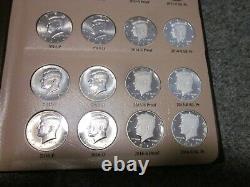 Complete Set P-D-S-Proof + S-Silver Proofs 2012-2020 Kennedy Half Dollars