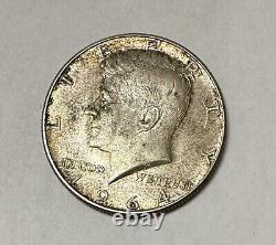 DOUBLE LIPS! 1964-P Kennedy Half Dollar! DDO/DDR. (Doubled Die)