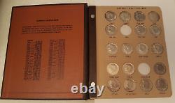 Dansco Album Kennedy Half Dollars Used Many Coins Included