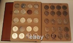 Dansco Album Kennedy Half Dollars Used Many Coins Included
