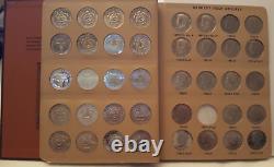 Dansco Album Kennedy Half Dollars Used Many Coins Included