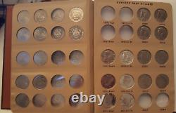 Dansco Album Kennedy Half Dollars Used Many Coins Included