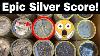 Epic Silver Score Coin Roll Hunting Half Dollars