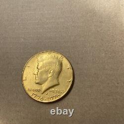 Gold Bicentennial 1776-1976 D Mint Half Dollar