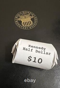 Half dollar Kennedy Lot of 200 coins Full Tube/Roll Mixed Dates YES 20 ROLLS