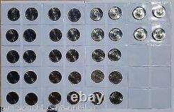 KENNEDY HALF DOLLARS 2000-2021 22 YEAR DATE SET P & D Uncirculated