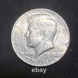 Kenndy Bicentennial Half Dollar 1776 1976 D We Trust Error 0.50 Cent