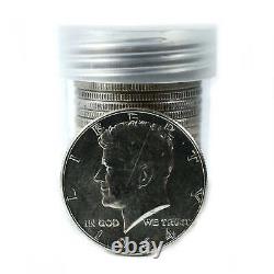 Kennedy Half Dollar Bulk Silver 20c Roll 7.175 oz Silver SKUIKEN90