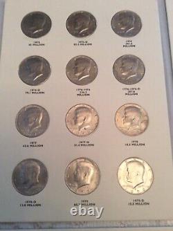 Kennedy Half Dollar Collection 1964 2021 (107 Coins) (00S50-03)