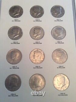 Kennedy Half Dollar Collection 1964 2021 (107 Coins) (00S50-03)