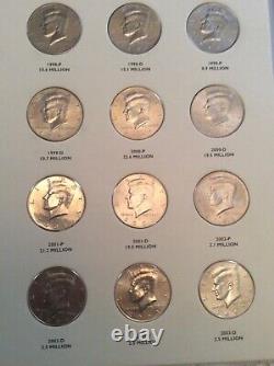 Kennedy Half Dollar Collection 1964 2021 (107 Coins) (00S50-03)