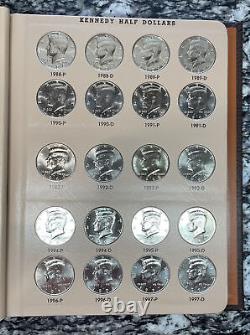 Kennedy Half Dollar Set 1964-2012 P, D, S in Dansco Album 89 coins? Missing 1982