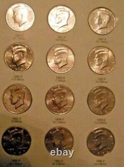 Kennedy Half Dollar Set 1964 To 2018 P & D Complete 102 Coin Set