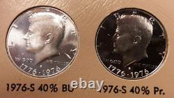Kennedy Half Dollar Set 1964 thru 1992 including proof only issues