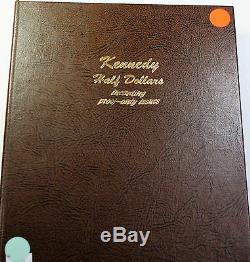 Kennedy Half Dollar Set Proof Complete Thru 2010- S Dansco Folder 8166 (A)