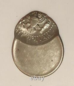 Kennedy Half Dollar struck 60% off center, US mint error coin