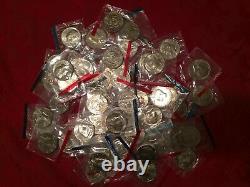 Kennedy half dollars in Mint Cello BU set 52 coins 1971-1999 P and D mints