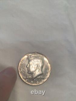 Liberty Kennedy Half Dollar Coin 1968 D Mint Mark