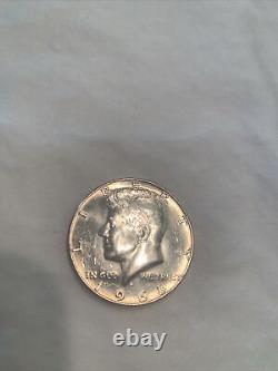 Liberty Kennedy Half Dollar Coin 1968 D Mint Mark