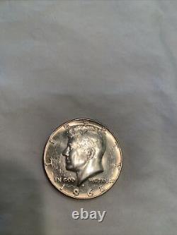 Liberty Kennedy Half Dollar Coin 1968 D Mint Mark